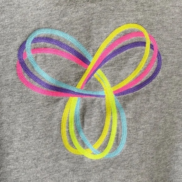 Aritzia TNA 5-Colour Neon Logo Baltic Hoodie - Picture 5 of 10